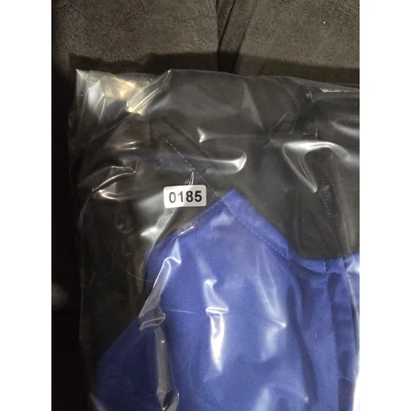 Manchester United Sweat Suit Jacket Men's Medium Black & Blue MUFC Futbol Soccer - Picture 9 of 9